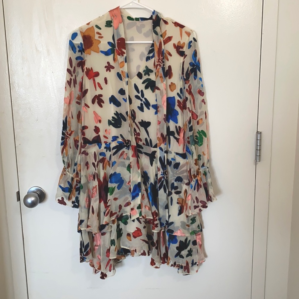 Alice and Olivia Floral Printed Dress